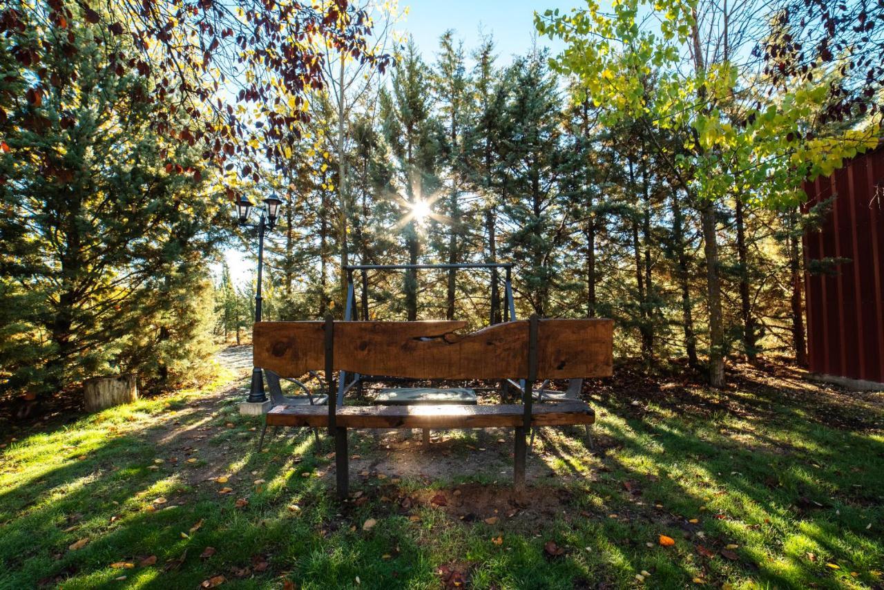 Гостьовий будинок Casa Rural La Canadiense Log Cabin Buenache de la Sierra Екстер'єр фото